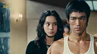 ذهبت لاحمي شرفي واصدقائي لا اخاف حتي إن كلفني ذلك أن اموت في مواجهة رجال المافيا فيلم بروسلي 