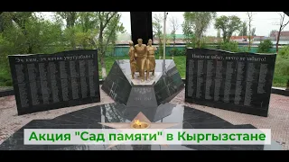 "Сад памяти - 2026" в Кыргызстане