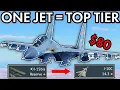 I Used One 80 Plane to Reach Chinese Top Tier
