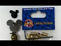 Disney Locking Pin Backs for Pin Trading How to Use
