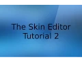 The Skin Editor Tutorial 2 The Themes Font Tab