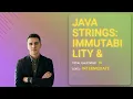 Java Strings Immutability Manipulation