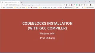 How to compile C programes using Codeblocks IDE with GCC Compiler