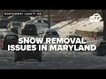 Montgomery County said issues with 311 winter storm portal slowed snow removal