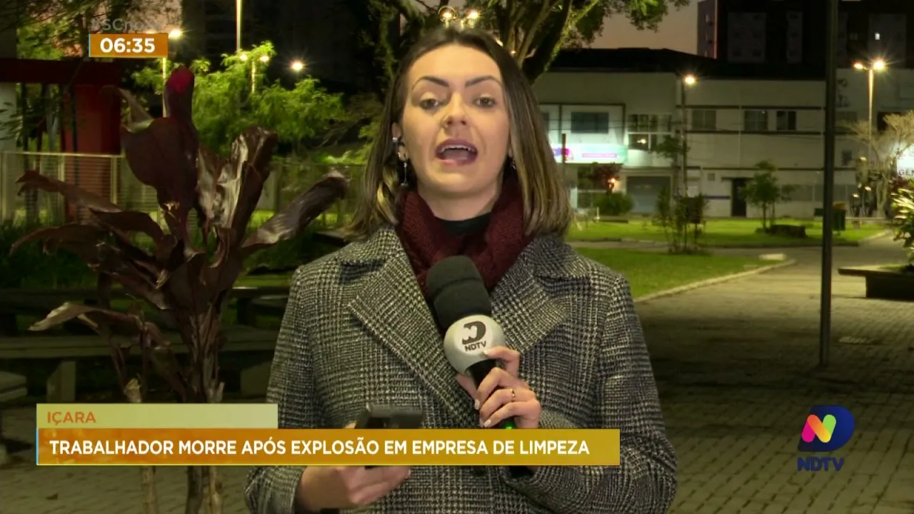 Trabalhador morre após explosão em empresa de limpeza em SC