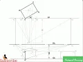 Engineering Drawing-Angular Perspective Two Point Perspective Drawing