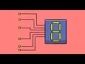 Seven segment with p5 js and codeguppy