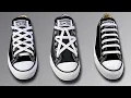 6 COOL WAYS TO LACE CONVERSE Shoe Lace Patterns