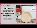 Download Lagu NymoLabs NBX-5040 engraving performance display:engraving Beech wood plate