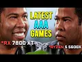 AMD RX 7800 XT Ryzen 5 5600X How Much is the CPU Bottleneck Latest AAA Games Tested