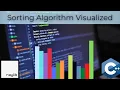 C Sorting Algorithms Visualized Raylib Library