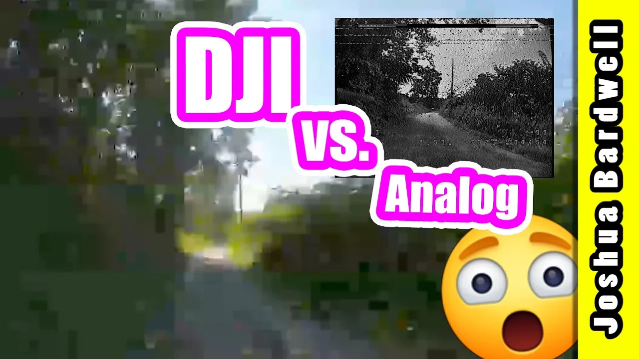 DJI FPV vs. Analog Latency & Range Flight Test