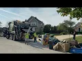 MASSIVE BULK TRASH PILE Crushed by a Fast Groot Rear Loader Garbage Truck