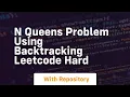 n queens problem using backtracking leetcode hard