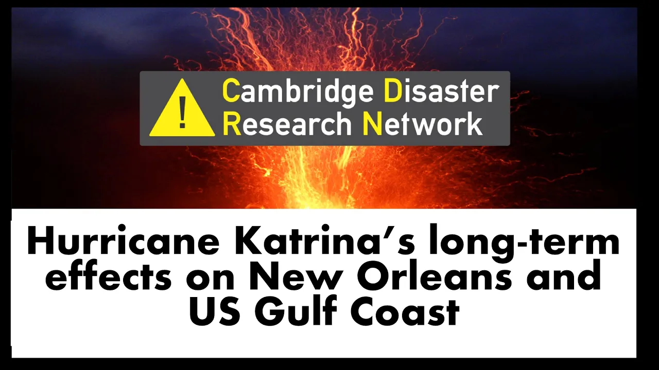 Hurricane Katrina’s long-term effects on New Orleans and US Gulf Coast