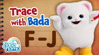 (NEW!) TRACE & SPELL WORDS!! ABC Dances Letters F-J | Nursery Rhymes, ABC & Kids’ Songs, Lullabies
