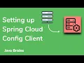 Setting up spring cloud config client - Microservice configuration with Spring Boot 12