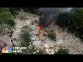 Lisle house explosion sends debris flying for blocks