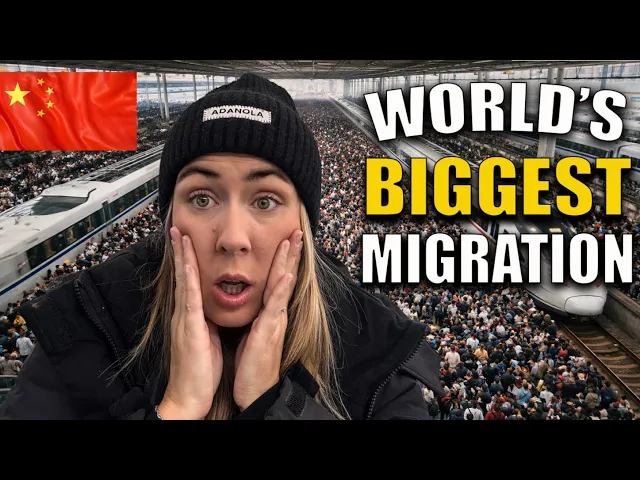 I Took China’s High-Speed Train During Spring Festival… I Was Shocked