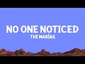 Lagu The Marías - No One Noticed (Extended Spanish) Lyrics