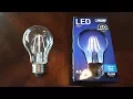 FEIT 4 5watt Blue Filament LED Light Bulb