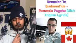 reaction breakdown of romanticpsycho quebonafide with english translation 