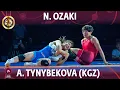 Download Lagu Nonoka Ozaki (JPN) vs Aisuluu Tynybekova (KGZ) - Final // Asian Championships 2022