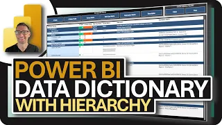 Generate a DATA DICTIONARY in Power BI with HIERARCHY