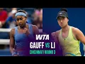 Coco Gauff vs Ann Li 2026 Cincinnati Round 3 WTA Match Highlights