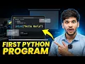 Python Full Beginner Setup Python History VS Code Installation Hello World