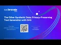 The Other Synthetic Data Privacy Preserving Text Generation with SAS