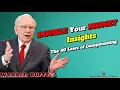 DOUBLE Your MONEY The 40 Laws of Compounding Warren Buffett Motivation