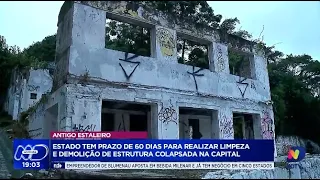Problemas sanitários e de segurança: Ministério Público debate futuro de imóvel em Florianópolis
