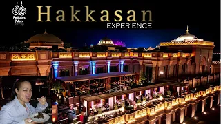 were served with 22 karat edible gold u0026 its good hakkasan experience emirates palace hotel