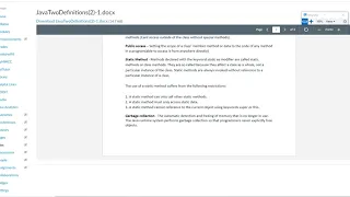 Final Exam Review - Java Two