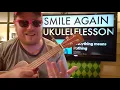 Download Lagu How To Play Smile Again blackbear // easy ukulele tutorial beginner lesson easy chords