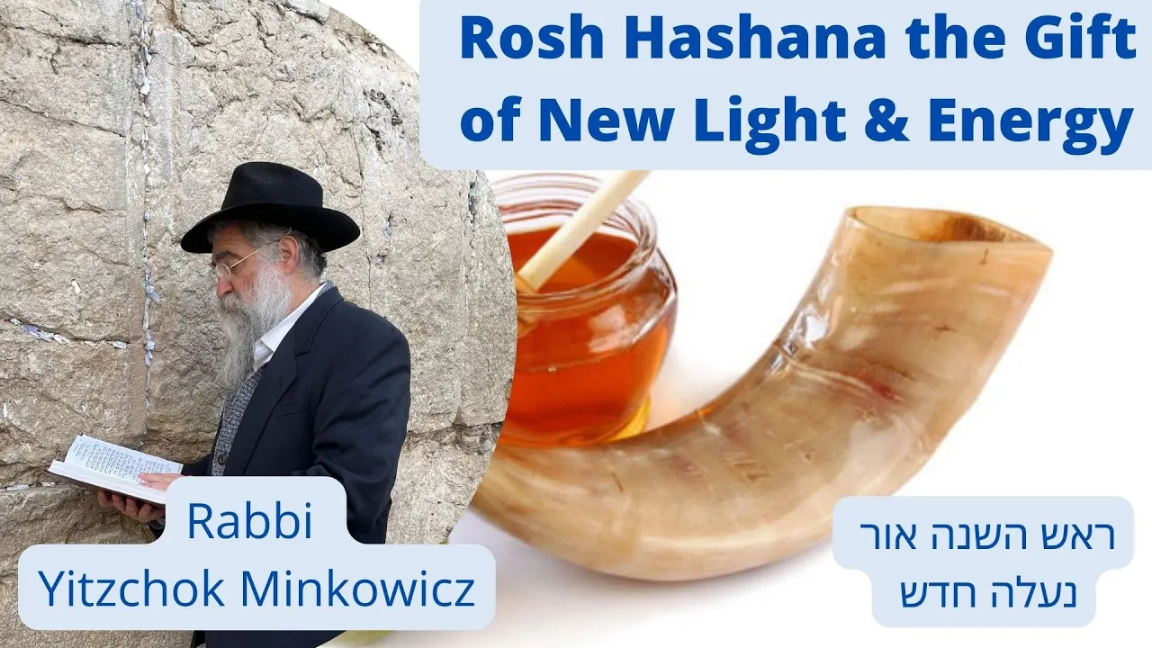Rosh Hashana: The Gift of New Light & Energy. A New Kabbalah class by Rabbi Yitzchok Minkowicz