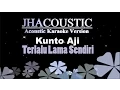 Lagu Kunto Aji - Terlalu Lama Sendiri (Acoustic Karaoke Version)