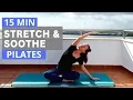Download Lagu Gentle Pilates Stretch for Hips \u0026 Lower Back Relief | 15 Min | Jaz Pilates ✨