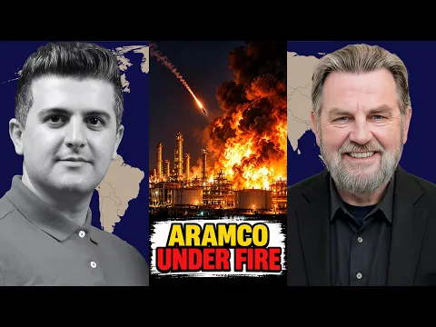 SAUDI ARAMCO REFINERY BURNS AFTER YEMENI BALLISTIC MISSILE ATTACK - w/ Fmr. CIA Larry Johnson
