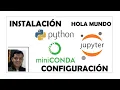 Instalacion Miniconda Python y Jupyter