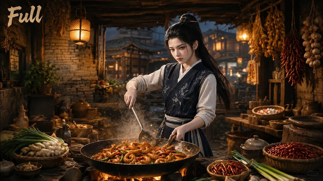 用猪大肠逆袭府城首富?穷丫头靠卤味打脸全镇! 视频