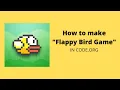 Learn to create flappy bird game in code org