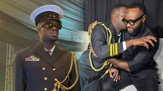 watch cute abiola shock everyone wit his arrival as femi adebayo user him in comedy festival show
