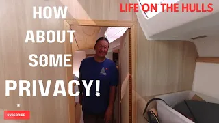 Cabin Privacy Coming Right Up – Catamaran Build Ep380