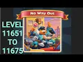 TOON BLAST NEW EPISODE NO WAY OUT SPACE MINER LEVEL 11651 - 11675