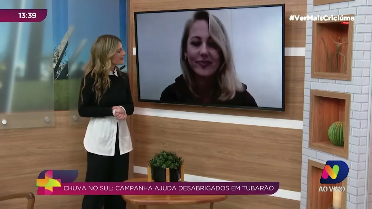 Campanha ajuda moradores que tiveram casas atingidas pela água em Tubarão