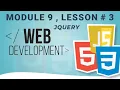 jQuery Events Module 9 Lesson 3 jQuery Earning Tutor