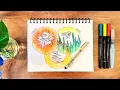 Art Journaling Tips for Self Compassion and Self Awareness Three Circle Model
