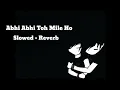 Download Lagu Abhi Abhi Toh Mile Ho ( Slowed+Reverb ) k.k jism 2 lofi wow music